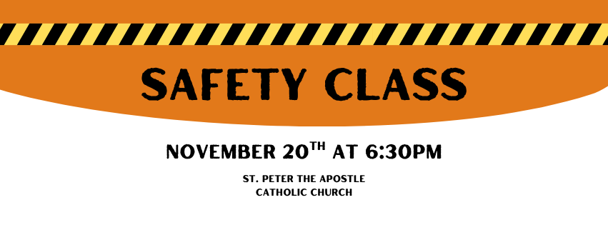 church safety class